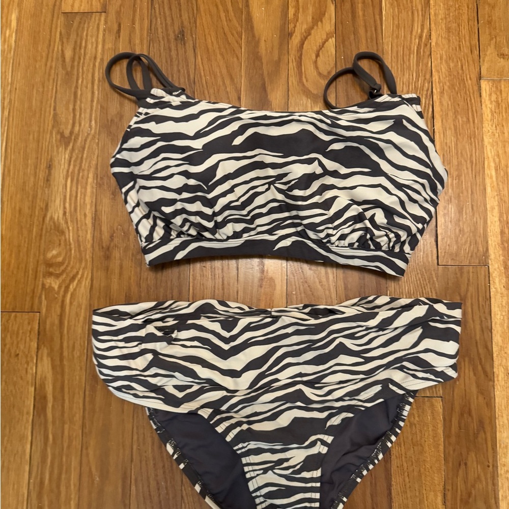 Sunsets  Zebra Print Bikini Set